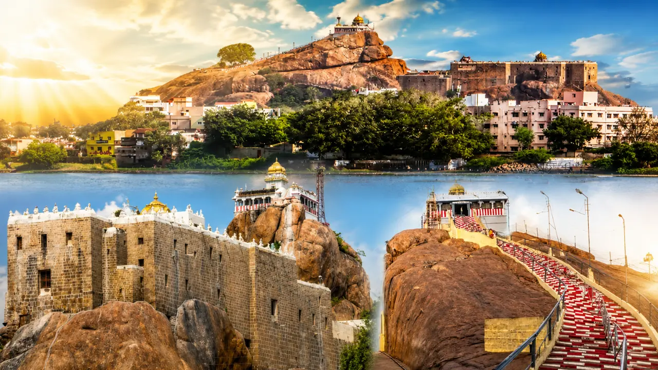 Trichy Rockfort Temple Malaikottai